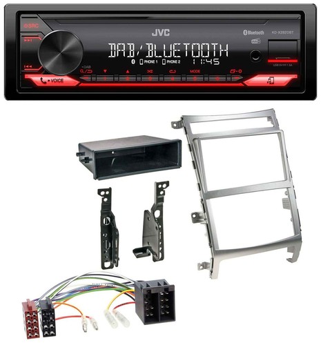 JVC Bluetooth USB DAB MP3 Autoradio für Hyundai ix55 (2009-2012) silber - Bild 1 von 7