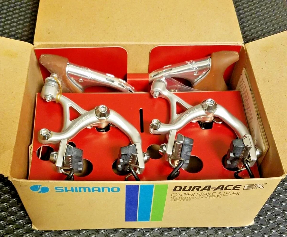 Conjunto de freios e alavancas de bicicleta de estrada Shimano Dura-Ace EX BR-7200/BL-7200 NOVO NA CAIXA - Imagem 2 de 4