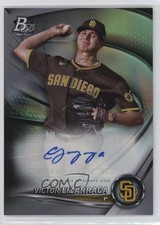 2022 Bowman Platinum Top Prospects Auto Victor Lizarraga #TOP-83 Auto 0v8s