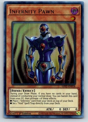 Infernity Pawn GFP2-EN018 Ghosts From the Past Yu-Gi-Oh 1st Edition NM