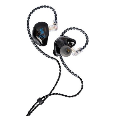 Stagg Black Dual-Driver In-Ear Monitore - 1,2m (SPM-235 BK)