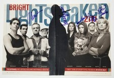 Sopranos cast SIGNED Magazine Pages JSA LOA Gandolfini Falco Sigler Bracco Iler
