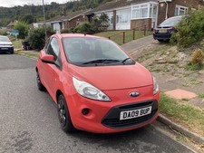 Ford KA Coral colour, 63k miles, cam belt done recently, 2 keys