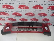 BMW MINI F56 COOPER S 2015-2019 FRONT BUMPER WITH LED FOGS IN RED- GENUINE