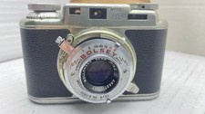 Bolsey Model B2 35mm Rangefinder Camera Wollensak 44mm f/3.2 Anastigmat Len 1949