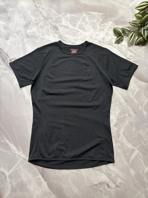 Icebreaker GT Merino Wool Performance T-Shirt Base Layer Gray Womens Size S