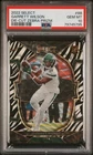 Garrett Wilson PSA 10 Zebra Case Hit SSP RC 2022 Panini Select Die-Cut Jets #88