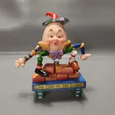 Vintage Enesco Humpty Dumpty Figurine 644137 Live Life on the Edge 1999