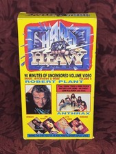 Hard N Heavy (VHS 1990) Vol 9 Music Interviews & More Robert Plant Joe Perry 90s