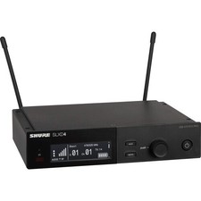 Shure SLXD4 Digital Wireless Receiver - Black SLXD4 -G58 