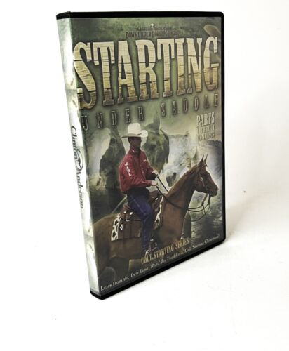 Clinton Anderson STARTUJĄC POD SIODŁEM 4 DVD Trening koni i jazda konna Filmy - Zdjęcie 1 z 2