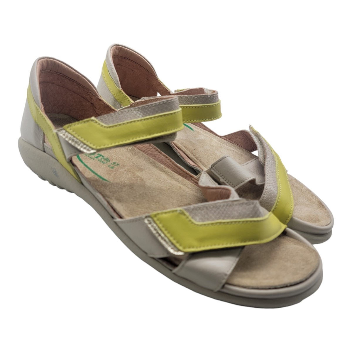 Naot Shoes Womens Size 37 Multicolor Karawa Leather Adjustable