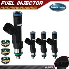 4x Fuel Injector for Ford Fusion 2010-2020 Escape Lincoln Mazda Mercury L4 2.5L