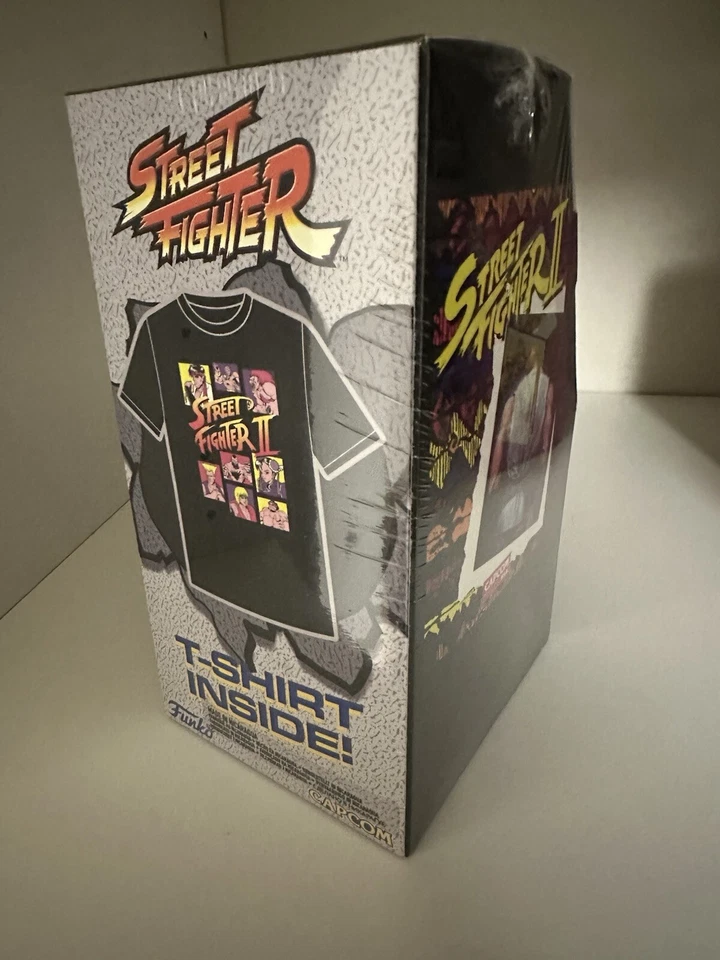 Camiseta Funko POP Capcom Street Fighter II 2018 ECCC exclusiva talla 2XL LE 1000 Foto 2 de 2