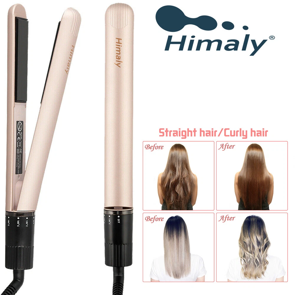 Flat iron with rounded cheap plates