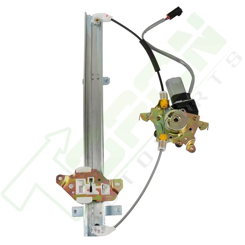 Regulador de ventana eléctrica para Nissan Frontier 98-04 con motor lado del pasajero delantero Foto 3 de 4