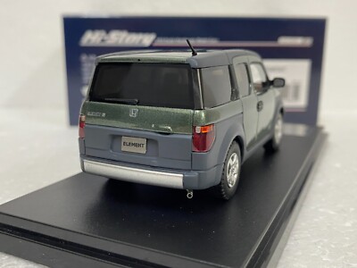 1:43 HI STORY HS434GR Honda Element 2003 JDM resin scale model car