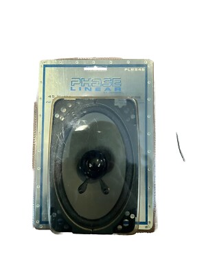 NEW Phase Linear 4''x6  Dual Cone Speaker PLRS46 45 Watts by Jensen