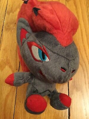 Pokemon Plush Zoroark Plush Doll stuffed figure Banpresto Japan Tag 2010 | eBay