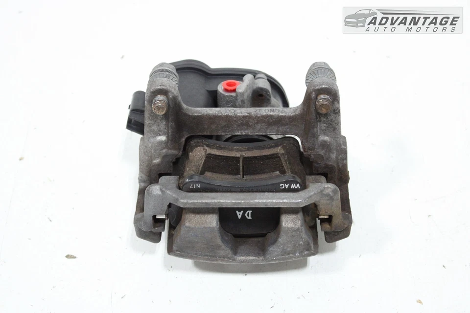 2017-2018 AUDI A4 QUATTRO REAR LEFT SIDE ABS BRAKE CALIPER W/ ADJUST MOTOR OEM - Image 3 of 4