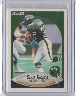 BLAIR THOMAS 1990 Fleer Update RC Rookie #U-78 Penn State JETS