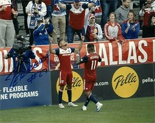 FC Dallas Jesus Ferreira Autographed Signed 8x10 MLS Photo COA #2