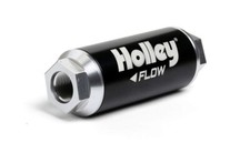 -open Box-holley 162-570 10 Micron Billet Dominator Efi Fuel Filter 260gph 12 An