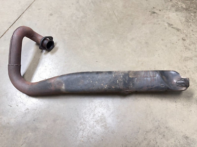 Used OEM Yamaha 1975 DT400 B - Muffler Exhaust Silencer Pipe - 498-14610-01 -SSW