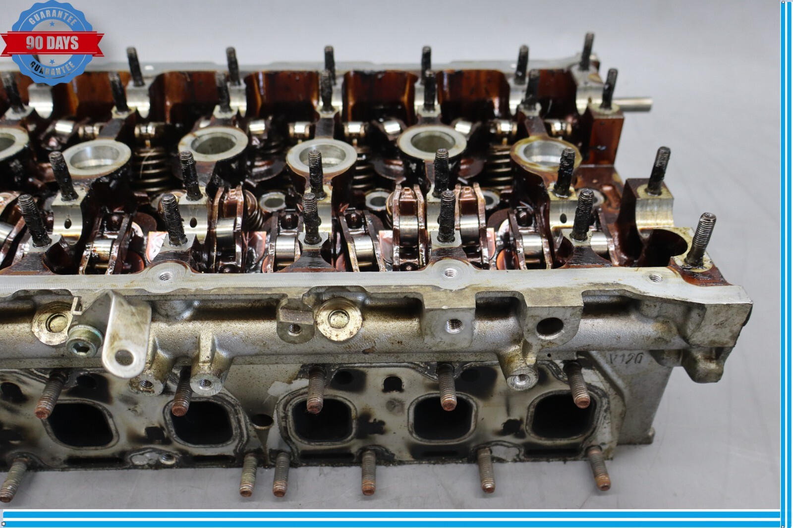 03-12 Bentley Continental Flying Spur 6.0L W12 Engine Cylinder Left Head Oem