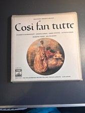 LP BOX NM MOZART SCHWARZKOPF CHRISTA LUDWIG KARL BÖHM COSI FAN TUTTE PHIL LONDON