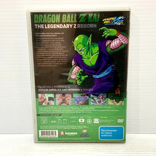 Dragon Ball Z Kai: Collection 3 - R4 Anime DVD - Tested & Working - Free Postage - Picture 2 of 5