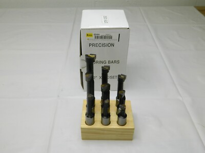 Interstate 9 Pc Boring Bar Set 5/16''-9/16  Min Diam 3/4''-3  Max Depth 08054504