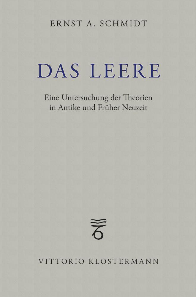 Thumbnail - Das Leere Eine Untersuchung Der Theorien In Antike Und Früher Neuzeit