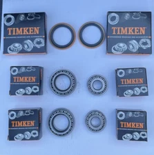 USA TIMKEN 67-69 Camaro Firebird FRONT WHEEL BEARING BEARINGS SEALS kit NEW