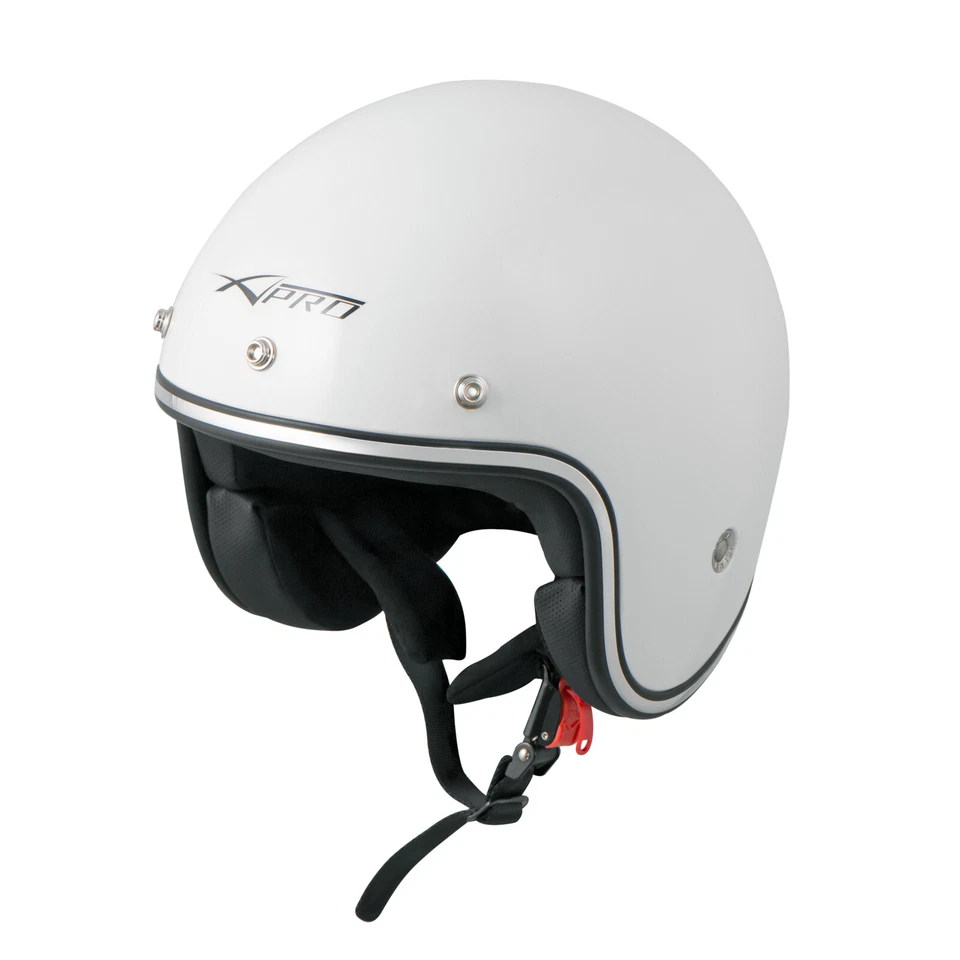 Casque Moto Jet Kustom Demi Scooter ECE 22-06 approbation - Photo 4/4