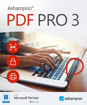 Ashampoo PDF Pro 3 -Bearbeiten-Konvertieren-Zusammenfügen - PC Downloadversion