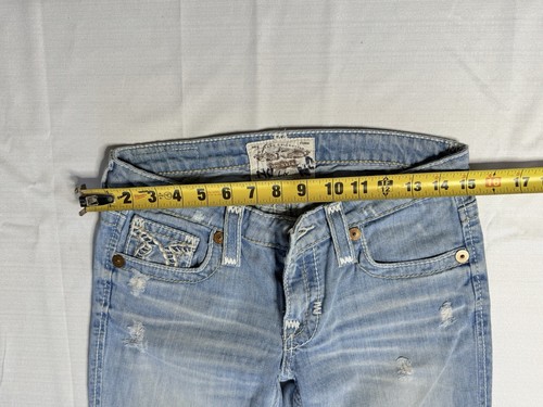 Big Star “LIV” Thick Stitched Light Wash Cropped Denim Jeans Women’s Sz:26 - Picture 5 of 8