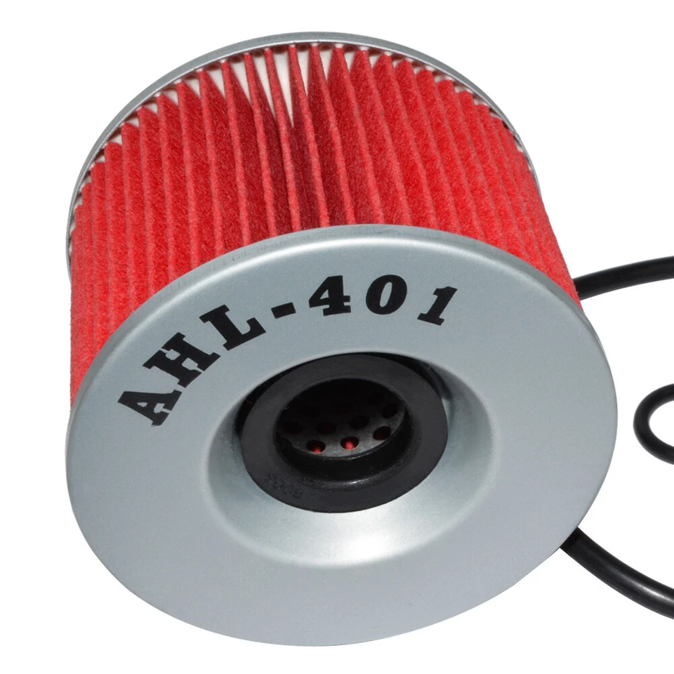 3x Oil Filter For KAWASAKI KZ440 KZ550 KZ650 KZ1000 KZ1100 Replace HF401 KN401 - Image 2 of 4