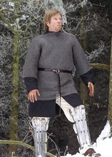 Kettenhemd Haubergeon, vernietet und gestanzt, ID 6 mm