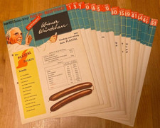 Rezepte-Sammlung , Van Hees, Wurstfabrikant, 50er Jahre, Kr&auml;merladen.