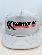 Vintage USA MADE Kalmar AC Trucker Hat Snapback Dad Cap NOS New