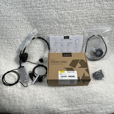 Jabra BIZ 2400 II HSC021 Hands Free Headset, Microsoft Teams / Skype - NEW