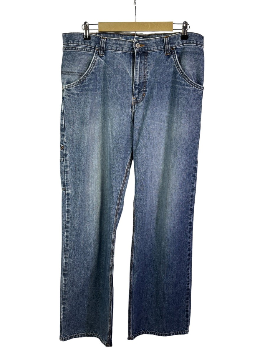 Vintage GAP Baggy Blue Denim Carpenter Jeans Size 36x30 | eBay
