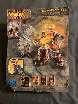 Warcraft 3: Reign of Chaos Muradin Bronzebeard Action Figure New