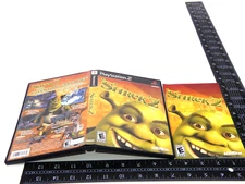 Authentic Shrek 2 Playstation 2 PS2 Case Manual No Game Black Label