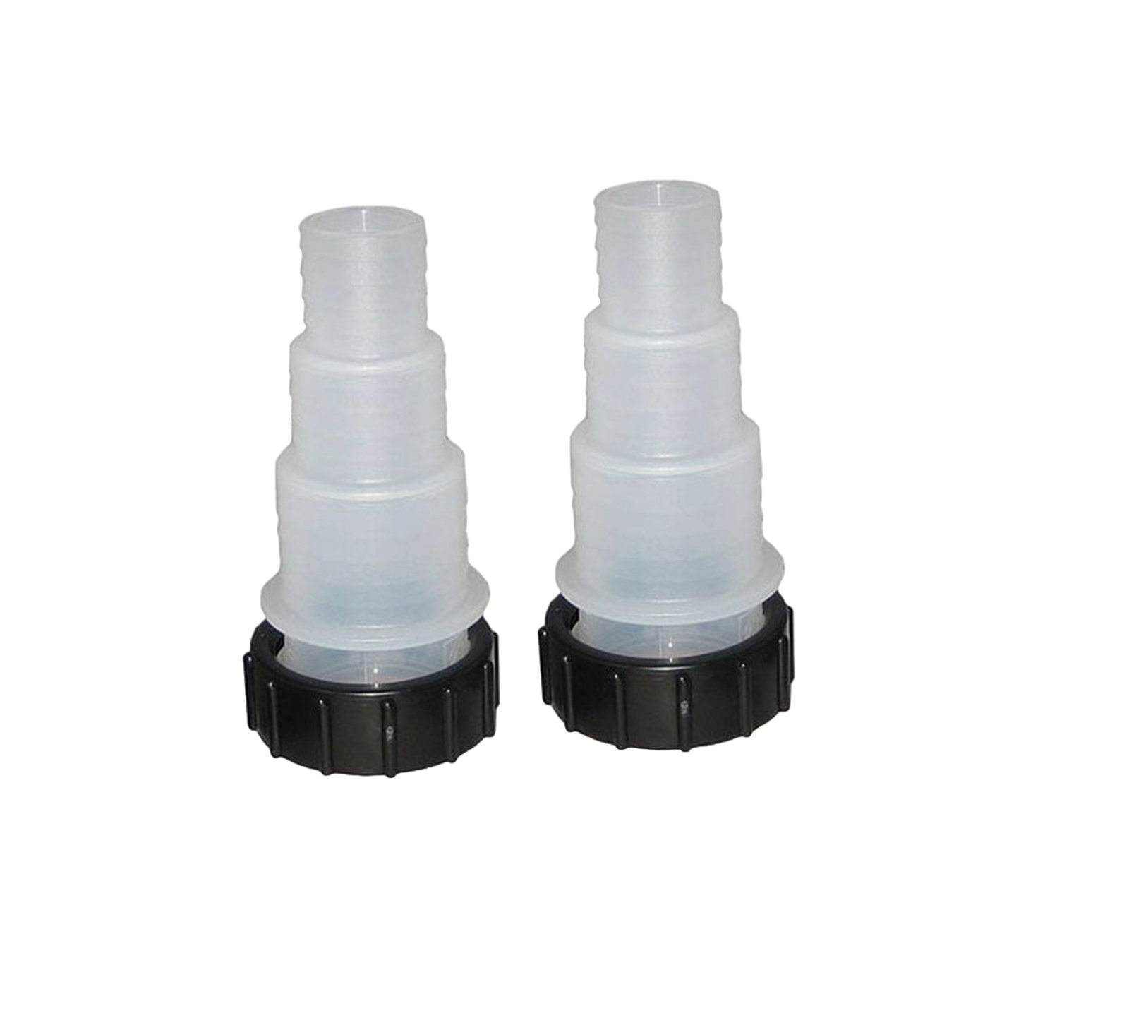 Hozelock UVC Nut & Hosetail Set Twin Fits Ecocel/Ecomax/ Ecopower + /Vorton