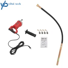 1500W Handheld Concrete Vibrating Tool with 4.92 ft Shaft Rod Concrete Vibrator