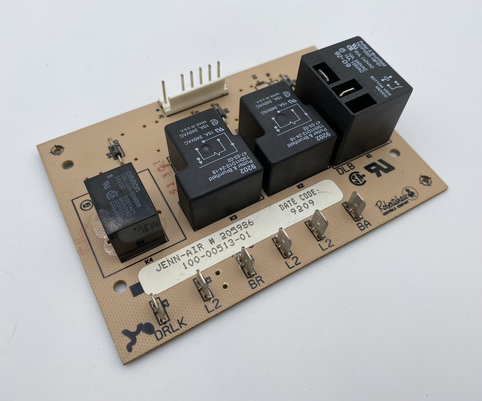 Jenn-Air Wall Oven Relay Control Board Part # 205986 04100261 for