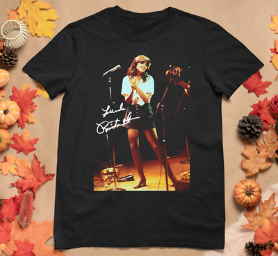 Signature Retro Live Concert Linda Ronstadt Shirt Black Unisex S-4XL 1P0107