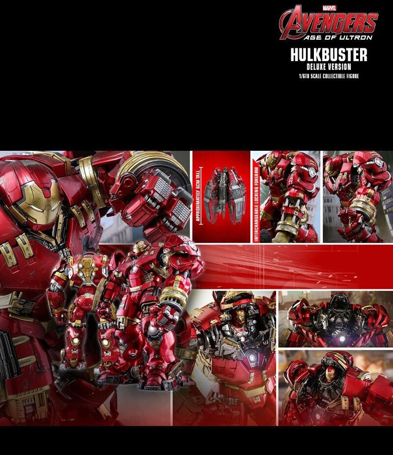 Hot Toys MMS510 Avengers Iron Man Hulkbuster 2.0 MK44 Deluxe
